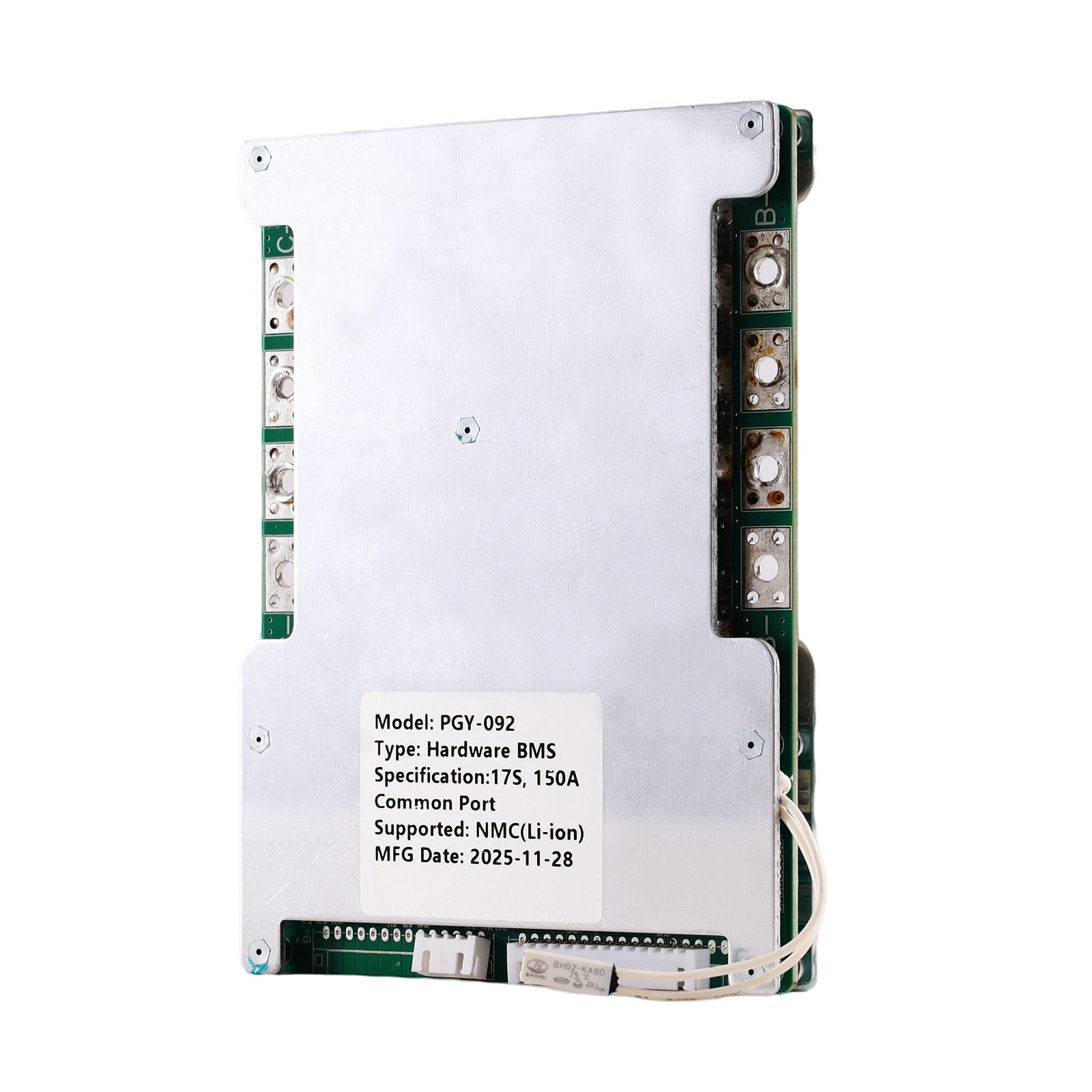 PGYBMS Hardware Protection Board PGY092 150A 17S Li-ion NMC Power Management & Protection Module