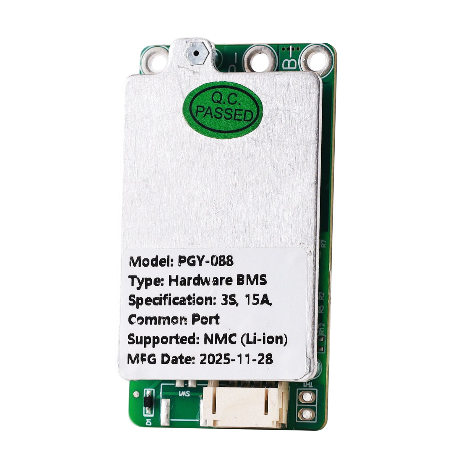 PGYBMS Hardware Protection Board PGY088 10A15A 3S Li-ion NMC Power Management & Protection Module