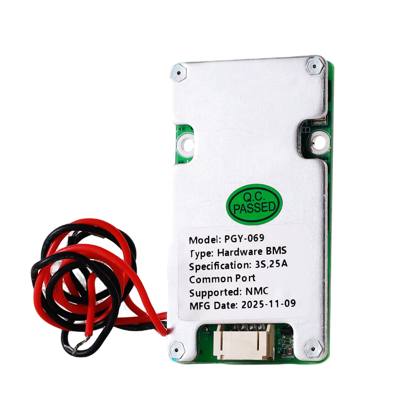 PGYBMS Hardware Protection Board PGY069 25A 3S Li-ion NMC Power Management & Protection Module