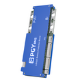 PGYBMS Protection Board Satin Blue for Lithium Battery Packs 8S–24S 40A–150A Battery Management and Protection Module (PGY157B)